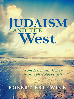 cover image of Judaism and the West